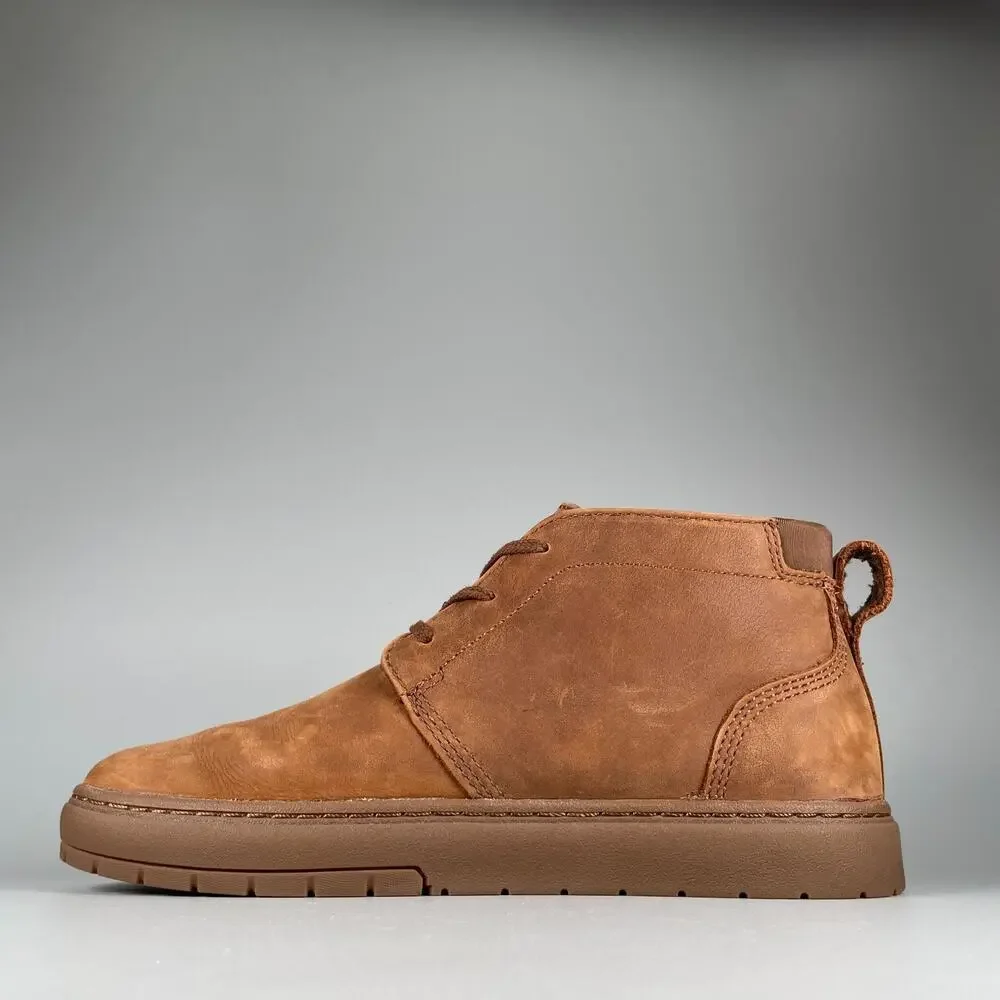 5.11 Tactical Men's 7.5 Chukka Boots Brown Leather Vibram Ankle Lace Up Shoe EUC